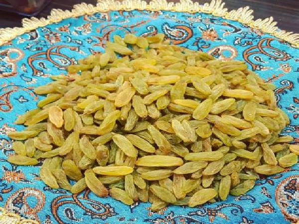 صادرات انواع کشمش سبز ارگانیک